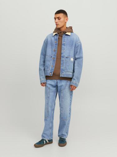 JJIALEX JJCARPENTER SBD 111 29/34 Baggy Fit - Blue Denim