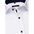Cover Shirt Twill Langarm 41/Langarm - 65cm MODERN FIT - Weiß