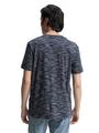T-Shirt mit Muster XL Regular Fit - Navy Multicolor Inject
