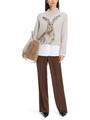 Kurzer Sweater Knitted in Germany 36 - Smoke