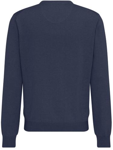 V-Neck Blau XXL