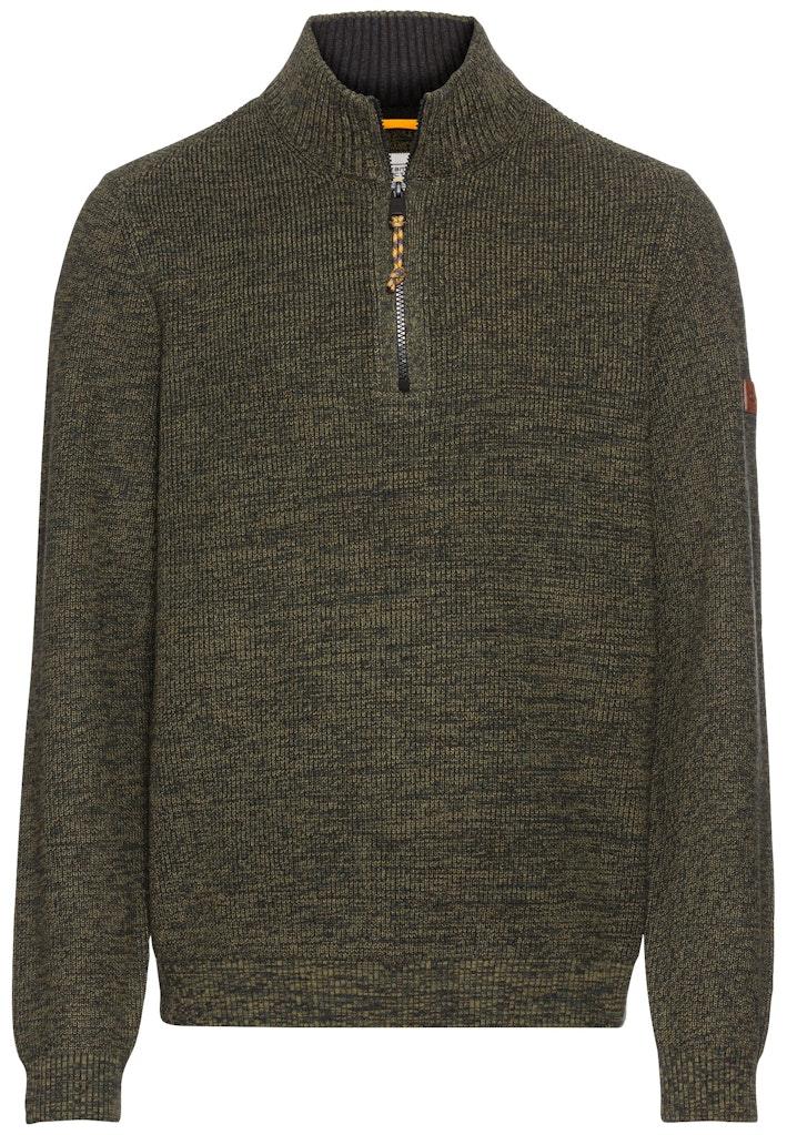 Stricktroyer aus Baumwollmix Grün 3XL