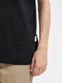 SLHASPEN SS O-NECK TEE NOOS Schwarz M
