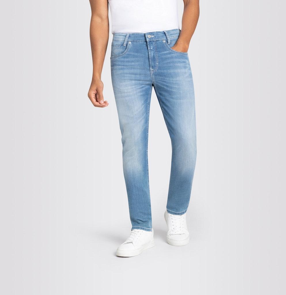 MAC JEANS - Arne Pipe, Light Weight Denim Blau 34/34