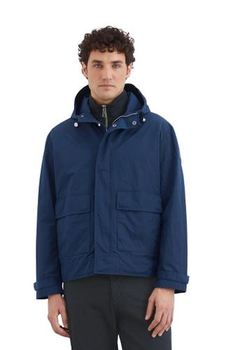 Kapuzen-Parka regular Blau XXL