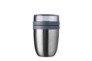 thermo lunchpot ellipse - edelstahl gebürstet