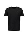 T-Shirt Crewneck Slub Schwarz XL