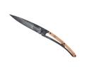 Deejo Messer 37G, Schwarz, Wacholderholz - Adler
