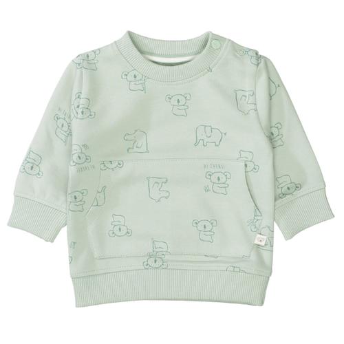 Kn.-Sweatshirt 56 - Spring Green Aop