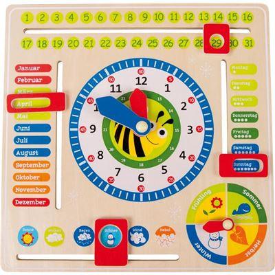 small foot - Lerntafel Datum, Uhr- und Jahreszeiten DE