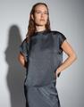 Blusenshirt "Zirken" - Grau / 40