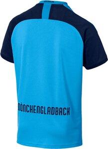 PUMA Herren Fußballshirt BMG Away Shirt Replica with sp L in Blau