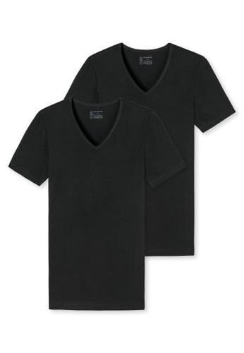 2PACK T-shirt 8 - Schwarz