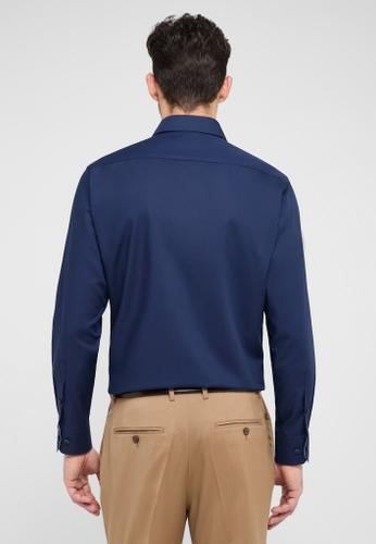 Original Shirt Popeline Langarm Blau 43/Langarm - 65cm