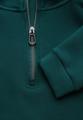 T-Shirt mit Troyer-Kragen XXL - Petrol Green