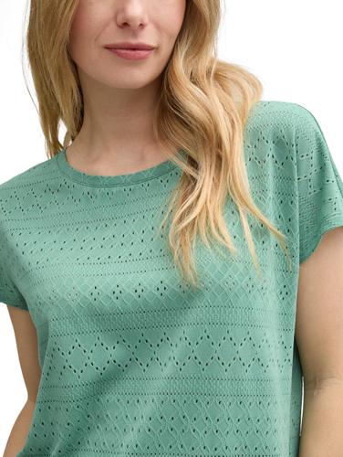 Loose Fit Ajour T-Shirt XL Loose Fit - Faded Green
