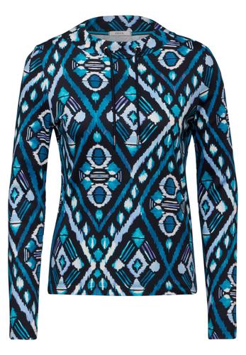 Langarmshirt mit Print S - Deep Charcoal Grey