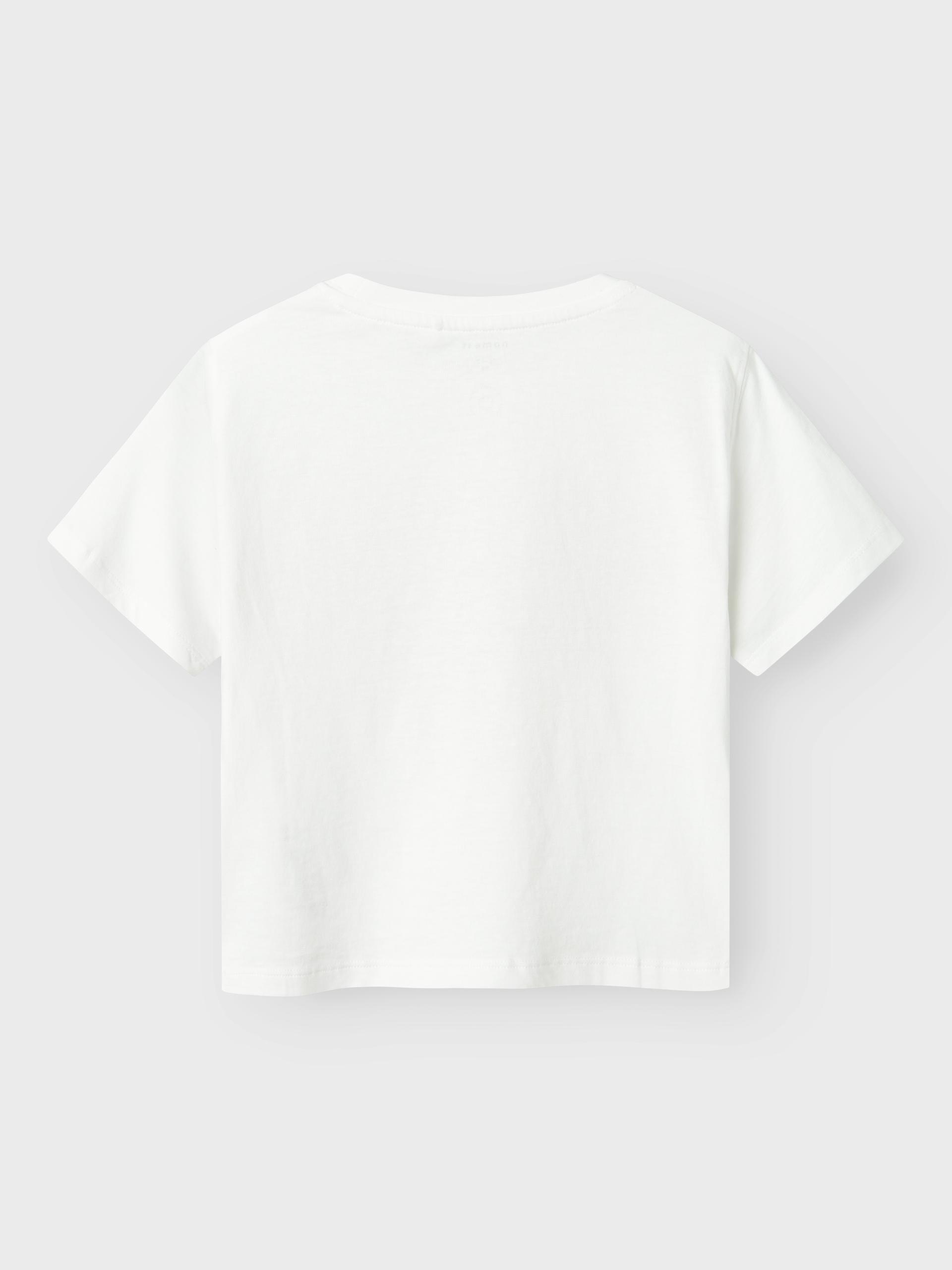 NMFFESKO SS NREG TOP 116 Normal geschnitten - Bright White