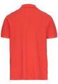Kurzarm Poloshirt aus Baumwolle Rot XXL