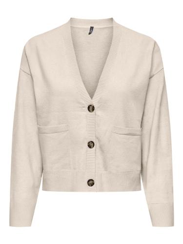 ONLAMA LIFE LS V CARDIGAN CS KNT L Normal geschnitten - Birch
