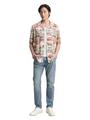 Regular Fit Kurzarmhemd im Hawaii-Look L Regular Fit - Multi Color Photo Design