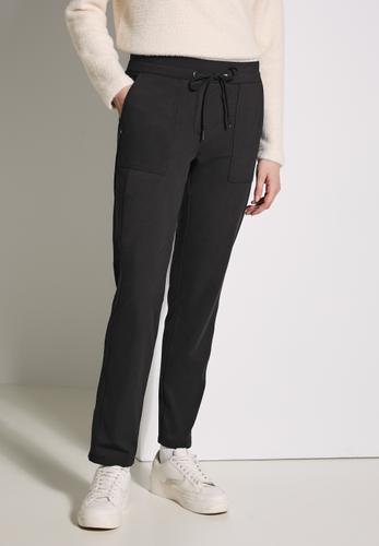 Hose im Casual Fit S/30 - Black