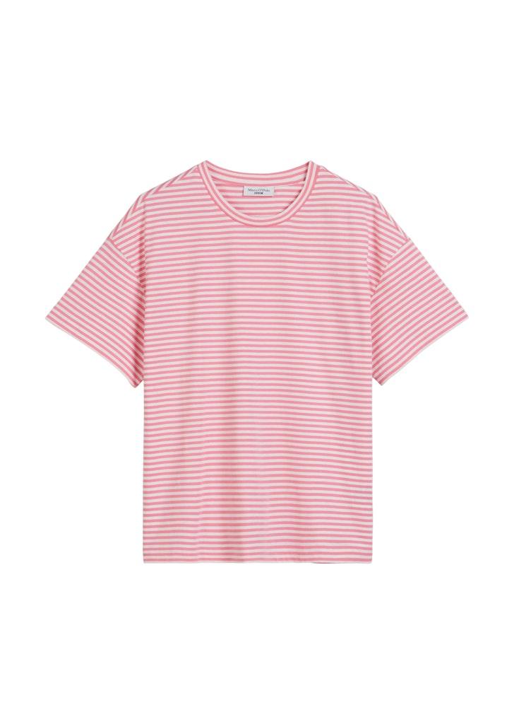 Streifen-T-Shirt relaxed L Relaxed Fit - Medium Pink_multi_01