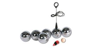 Boule-Spiel silber
