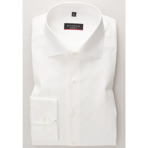 Cover Shirt Twill Langarm 42/Langarm - 65cm MODERN FIT - Beige