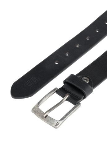 Ledergürtel Schwarz XL