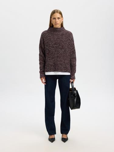SLFSELMA SUS LS KNIT PULLOVER NOOS L Locker geschnitten - Fig