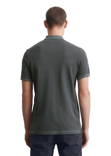 Poloshirt Piqué shaped Grau L