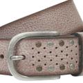 Ledergürtel LINDENMANN Grau 95