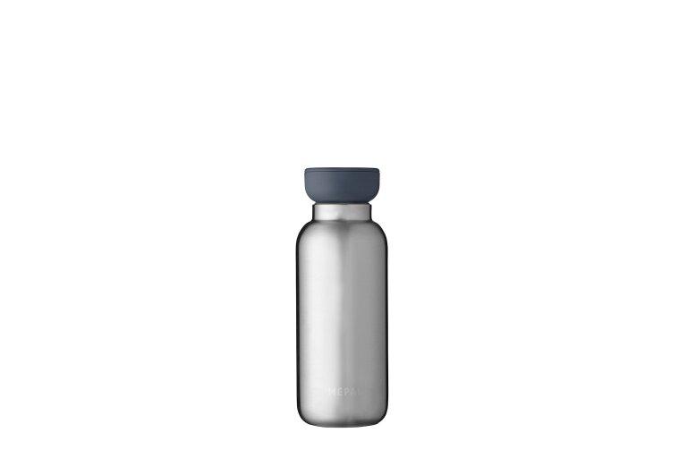 thermoflasche ellipse 350 ml - edelstahl gebürstet
