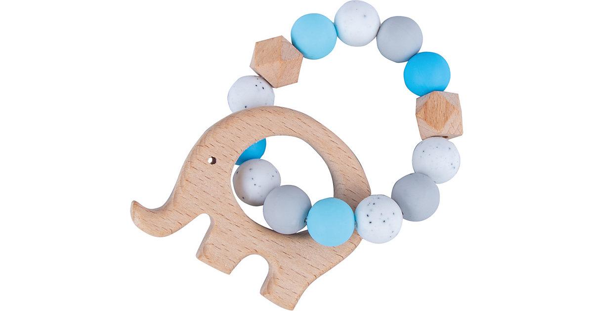 Kreativ-Set Greifling Elefant, hellblau, 17-tlg.