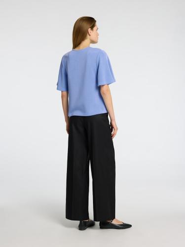 SLFTENNY SS V-NECK TOP NOOS Blau XS