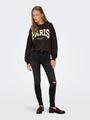 JDYMESA L/S O-NECK EMB SWEAT JRS NOOS L Normal geschnitten - Ganache