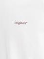 JORPAROS EASTER SKETCH TEE SS CREW N LN L Locker geschnitten - Bright White