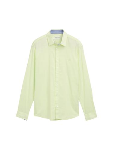 Regular Fit Chambray Hemd XL Regular Fit - Lime Cream Green