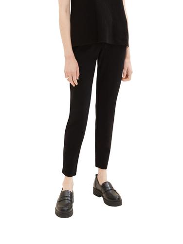 Lässige Stoffhose 40/32 Slim Fit - Deep Black