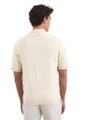 Strick-Bowlinghemd regular Beige L