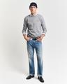 Shield Rundhals-Sweatshirt L - Grey Melange