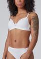 Skiny Damen Triangel gepaddet CottonLace Essentials Weiß 70 B