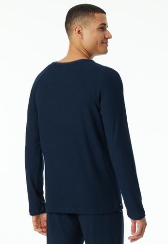 Shirt Langarm 56 - Nachtblau
