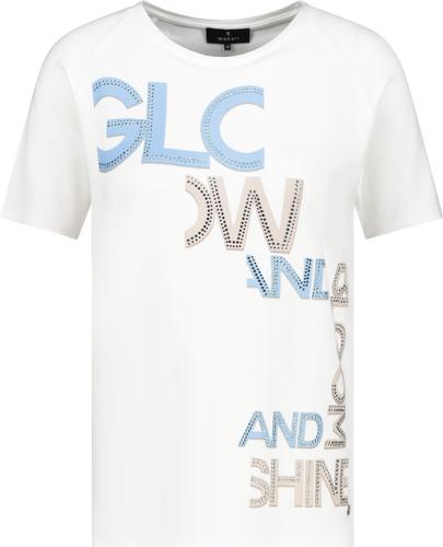 T-Shirt mit Schmuckschrift 40 - Off-white