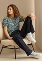 Shirt mit Ornamentmuster L - Slate Khaki