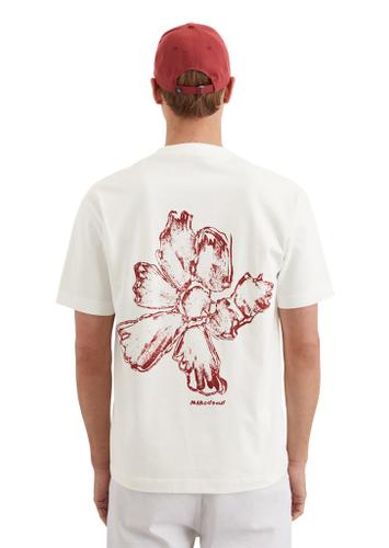 T-Shirt relaxed Weiß XL