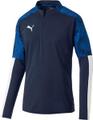 PUMA Fußball - Teamsport Textil - Sweatshirts CUP Training 1/4 Zip Top M in Blau