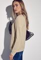 Strick-Look Jacke 36 - Cotton Beige