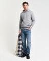 Shield Hoodie Schwarz, Grau S